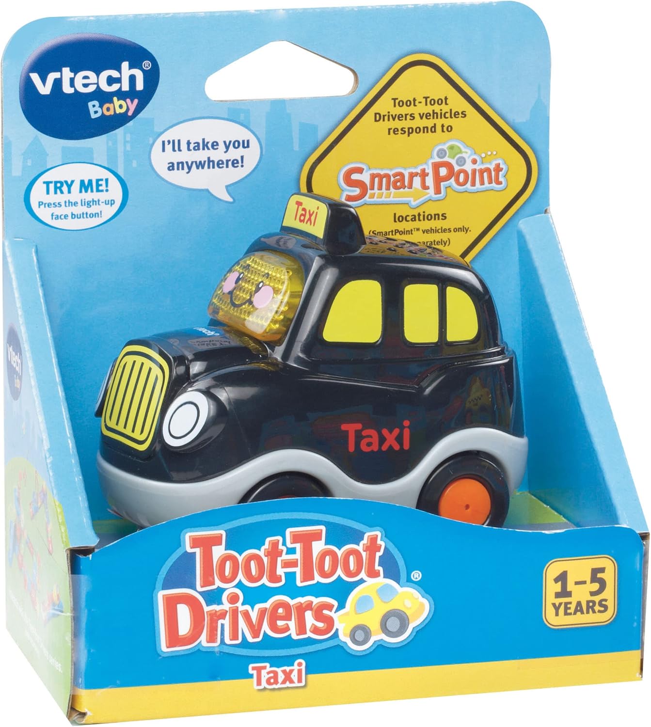 Detalle 1 de Vtech Toot-Toot Drivers Taxi – Interactive Toddler Toy for Pretend Play