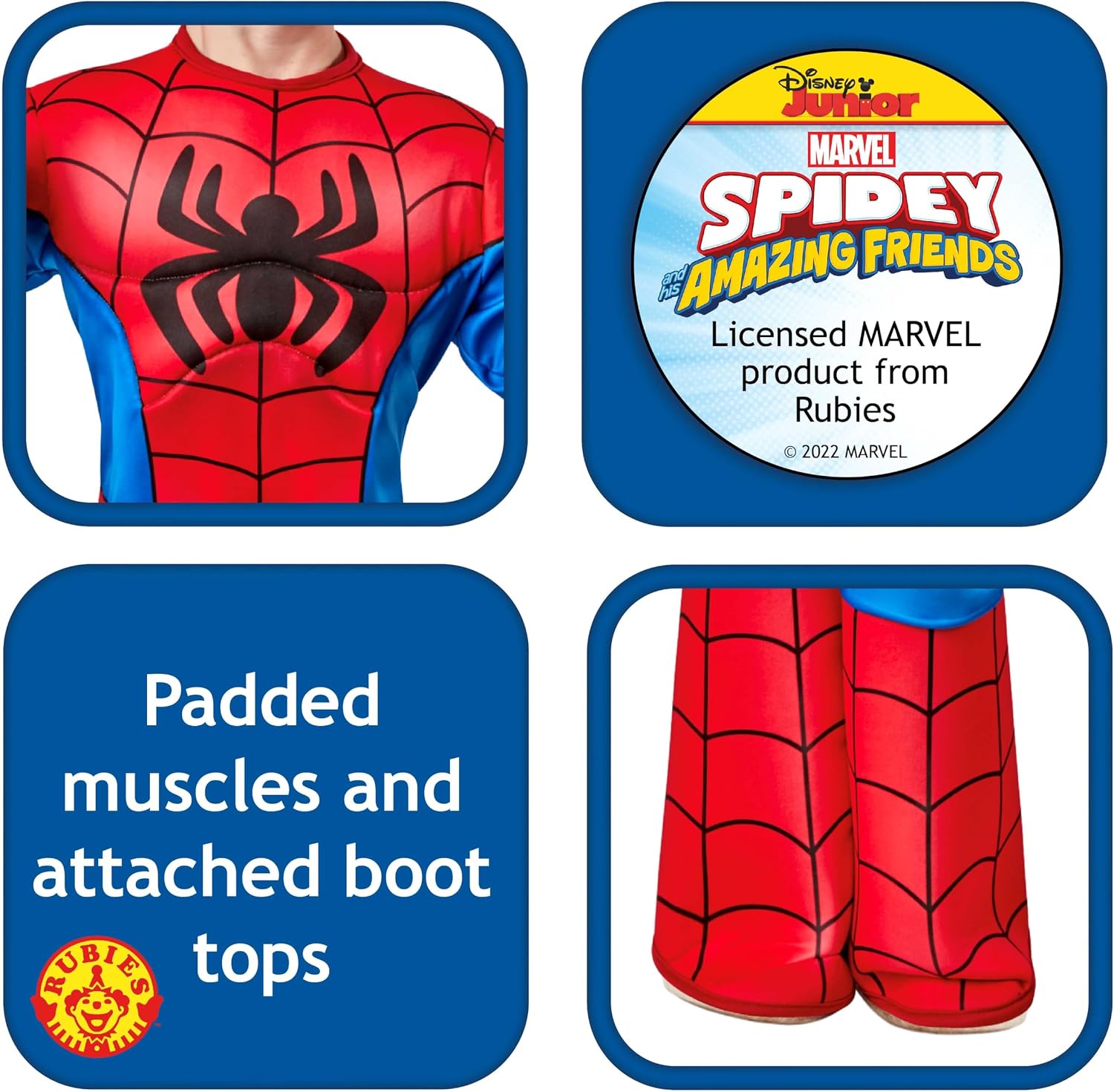 Thumbnail 3 de Rubies Spider-Man Deluxe Toddler Costume