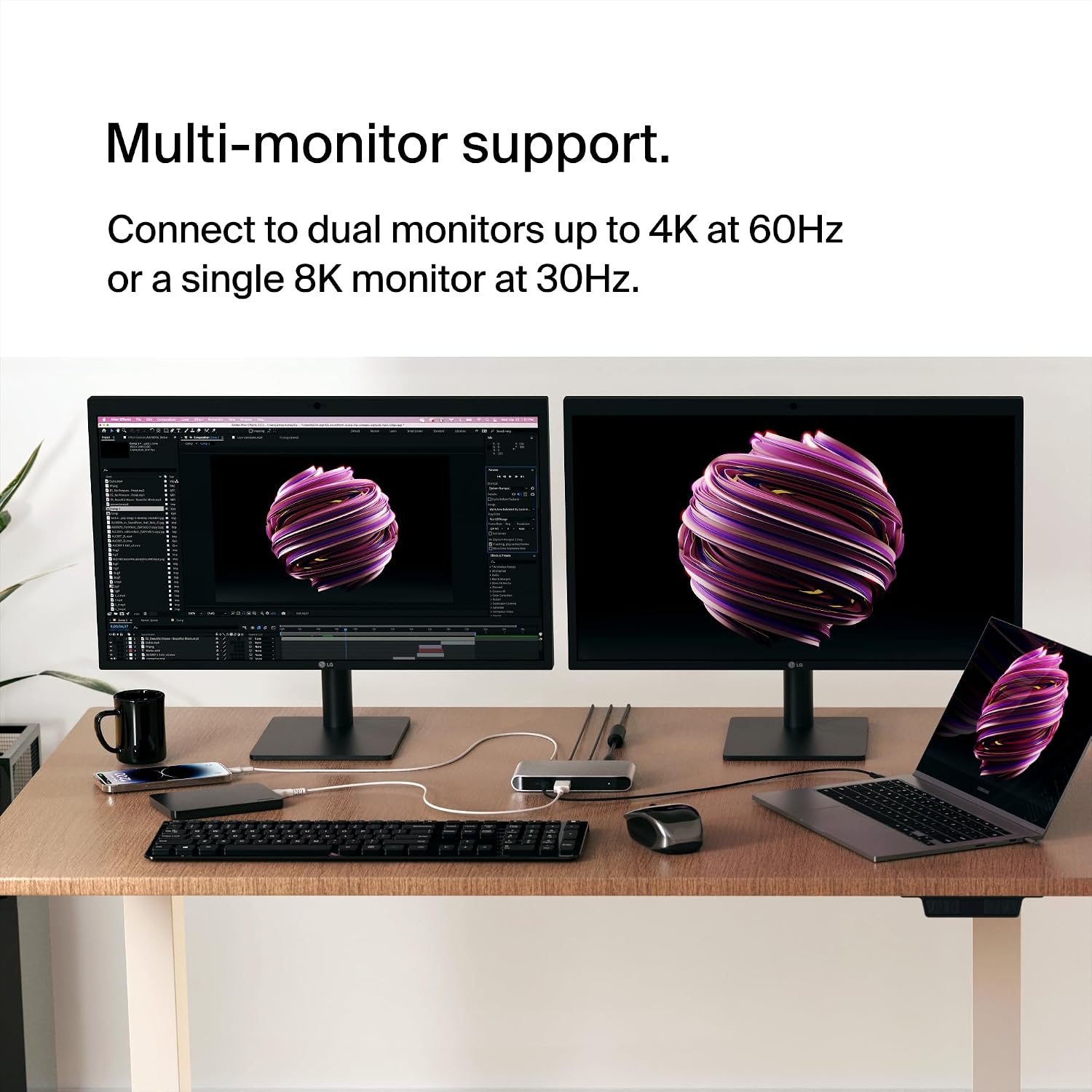 Detalle 2 de Belkin Connect Thunderbolt 4 Dock 96W