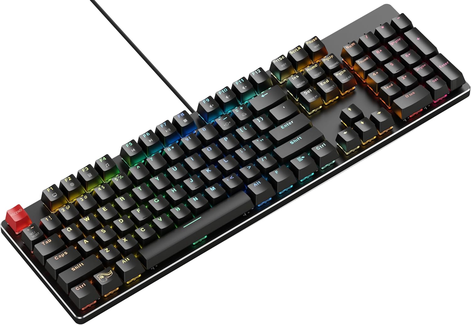 Detalle 2 de Glorious GMMK-BRN GMMK Full Size – klawiatura mechaniczna, Gateron Brown, RGB