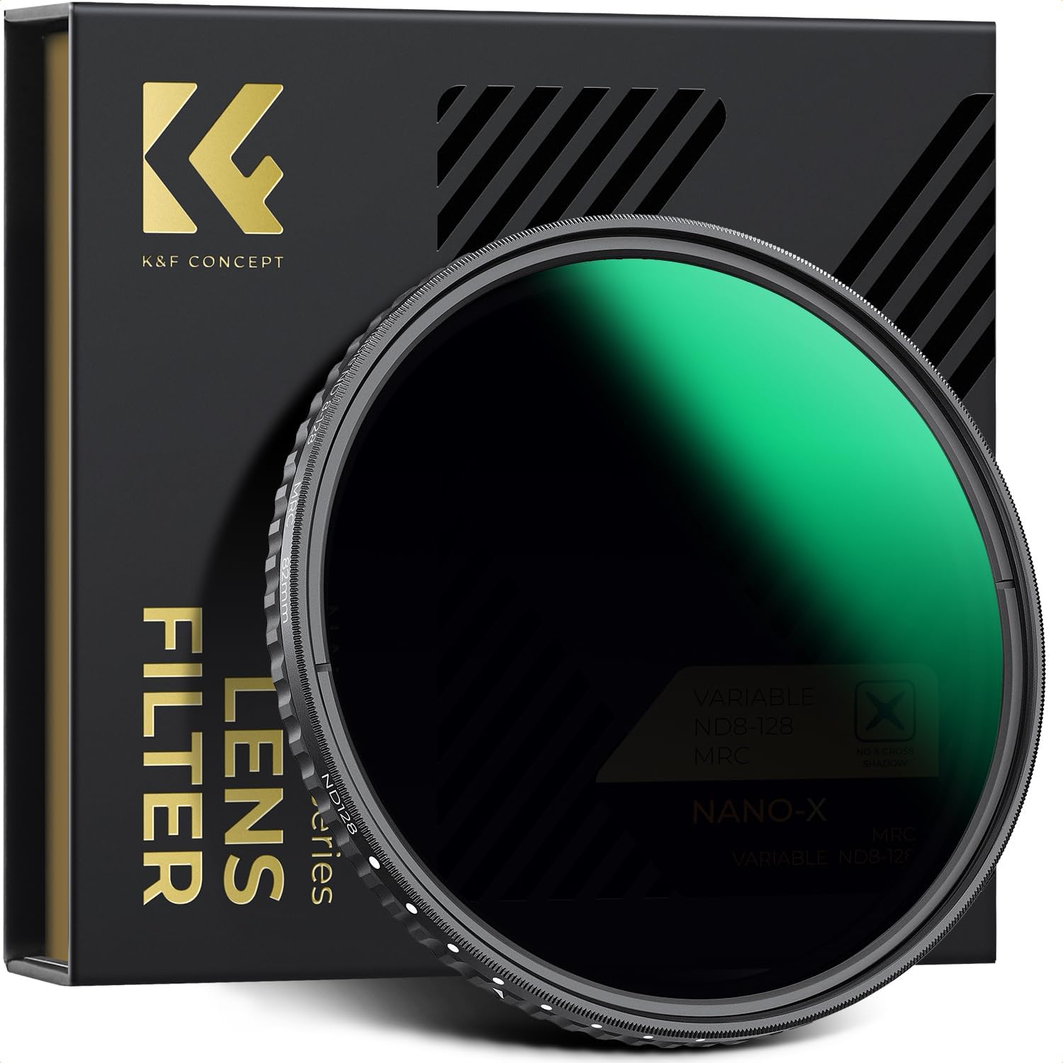 Detalle de K&F CONCEPT Variabler ND 52mm ND8-128