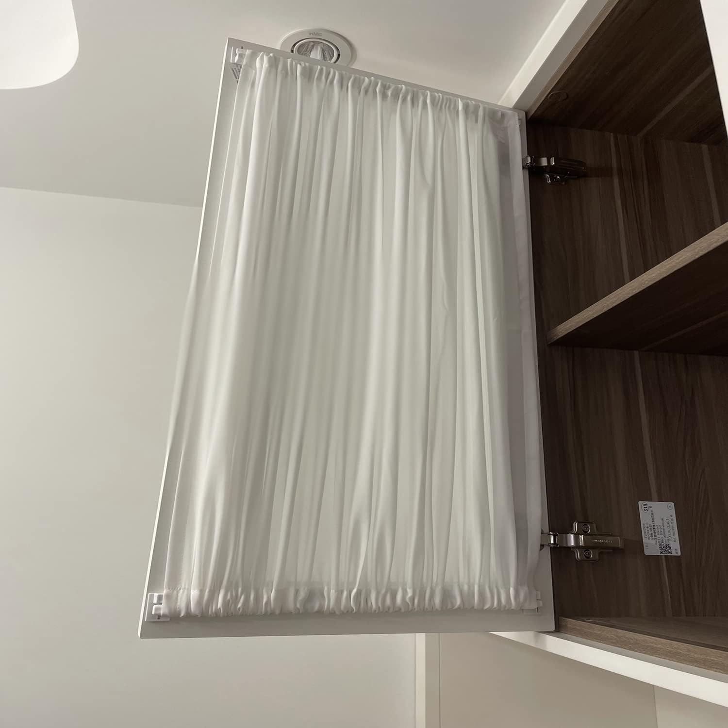 Thumbnail 6 de Honeyes bastoni per tende telescopici in plastica regolabili con attacchi adesivi (bianco, 6 pezzi)