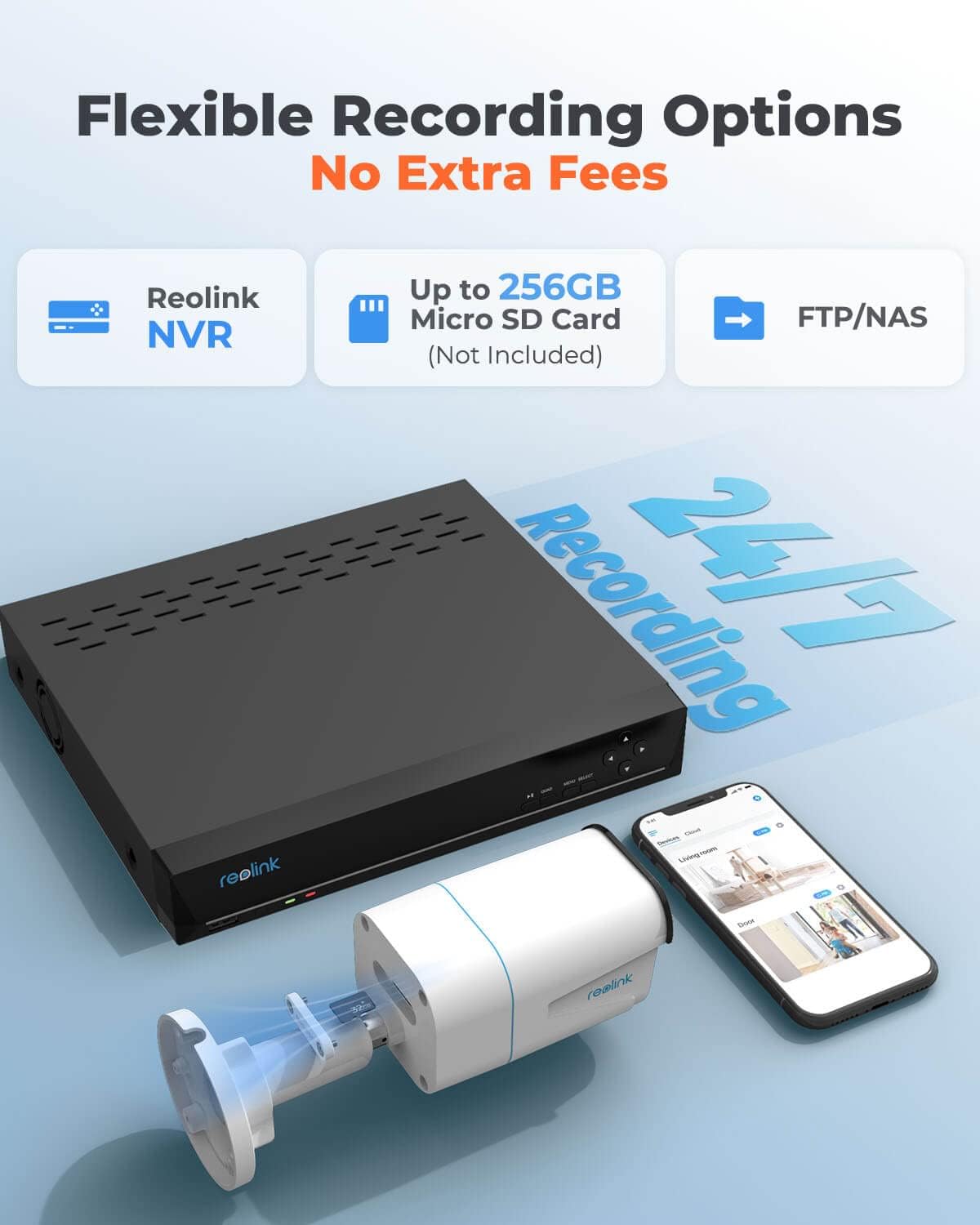 Thumbnail 3 de Reolink RLC-810A 4K PoE telecamera da esterno con rilevamento di persone, veicoli e animali (2 pezzi)