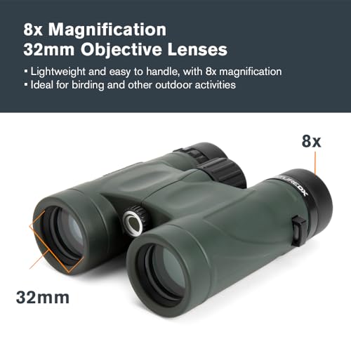 Detalle 2 de Celestron 71330 Nature DX 8x32 jumelles BaK-4 vertes đź”