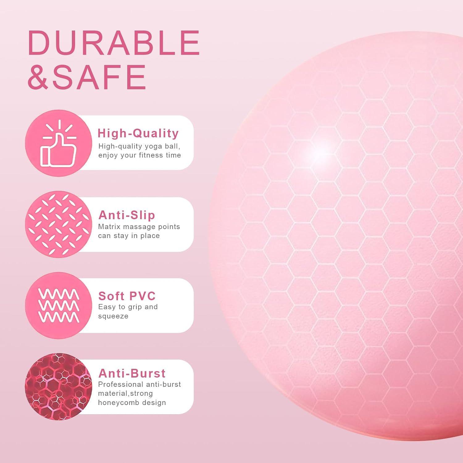 Detalle de flintronic Pilates Ballon 25 cm 🧘