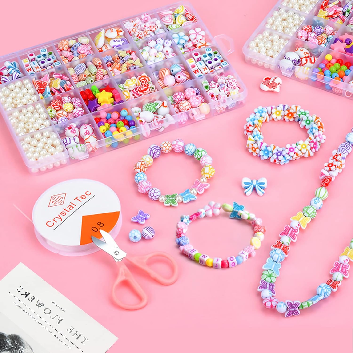 Thumbnail 5 de Amteker Bracelet Making Kit 550 beads