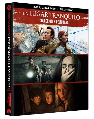 Detalle de Un Lugar Tranquilo: DÃa 1 Pack 4K UHD + Blu-ray 🎬