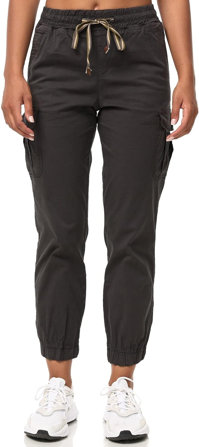 Detalle de Tazzio Cargo Hose Damen F600 – Regular Fit Cargohose aus Baumwollmischung