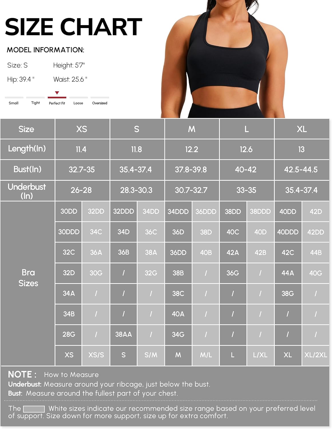 Thumbnail 4 de JOYSPELS Seamless Women's Sports Bra – Wide Strap, 4-Way Stretch, Wirefree with Removable Pads