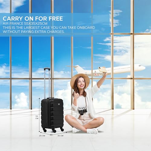 Detalle 2 de Flight Knight 55x35x25 Cabin Luggage: A practical carry-on for hand luggage rules
