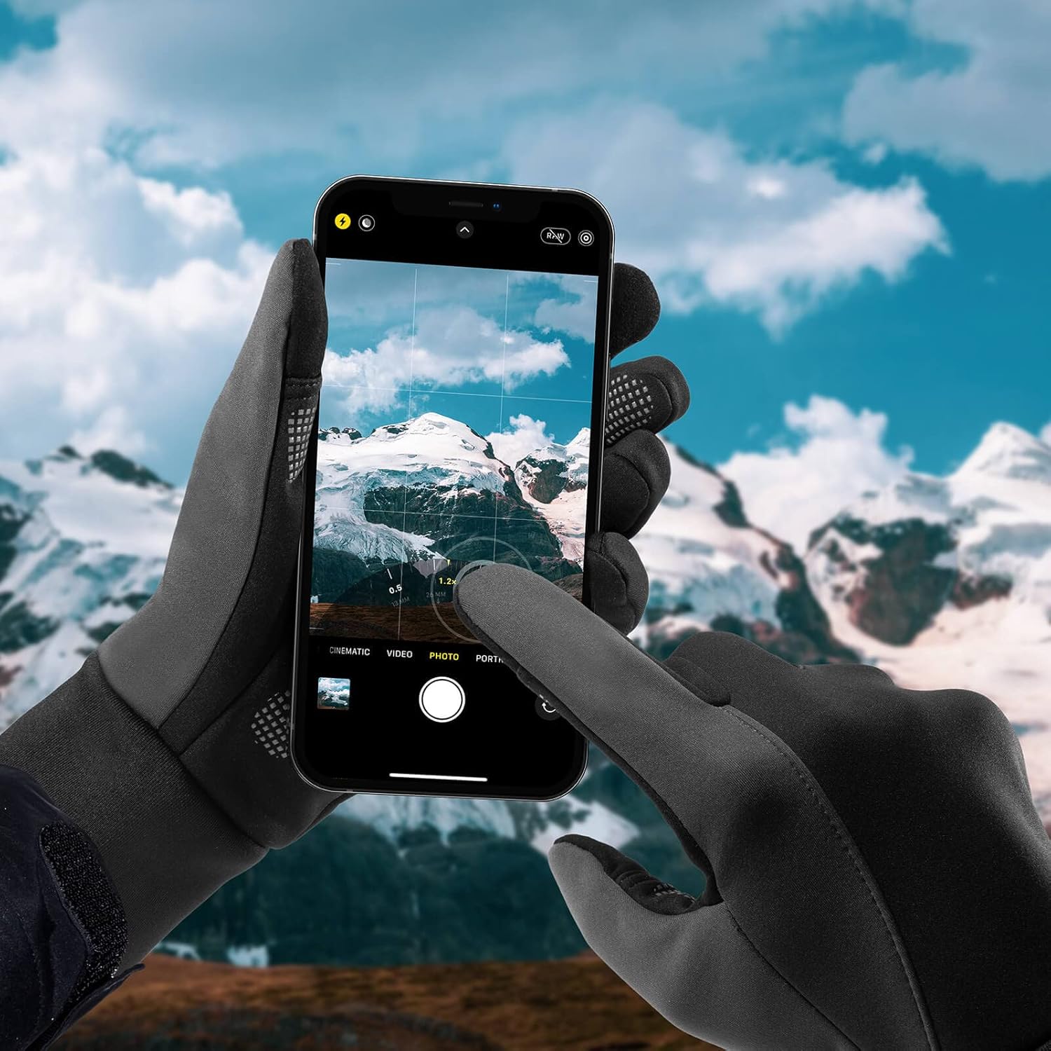 Thumbnail 1 de Winterhandschuhe mit Touchscreen & Anti-Rutsch – Thermo-Handschuhe für Fahrrad und Laufen (Thermo Touchscreen)
