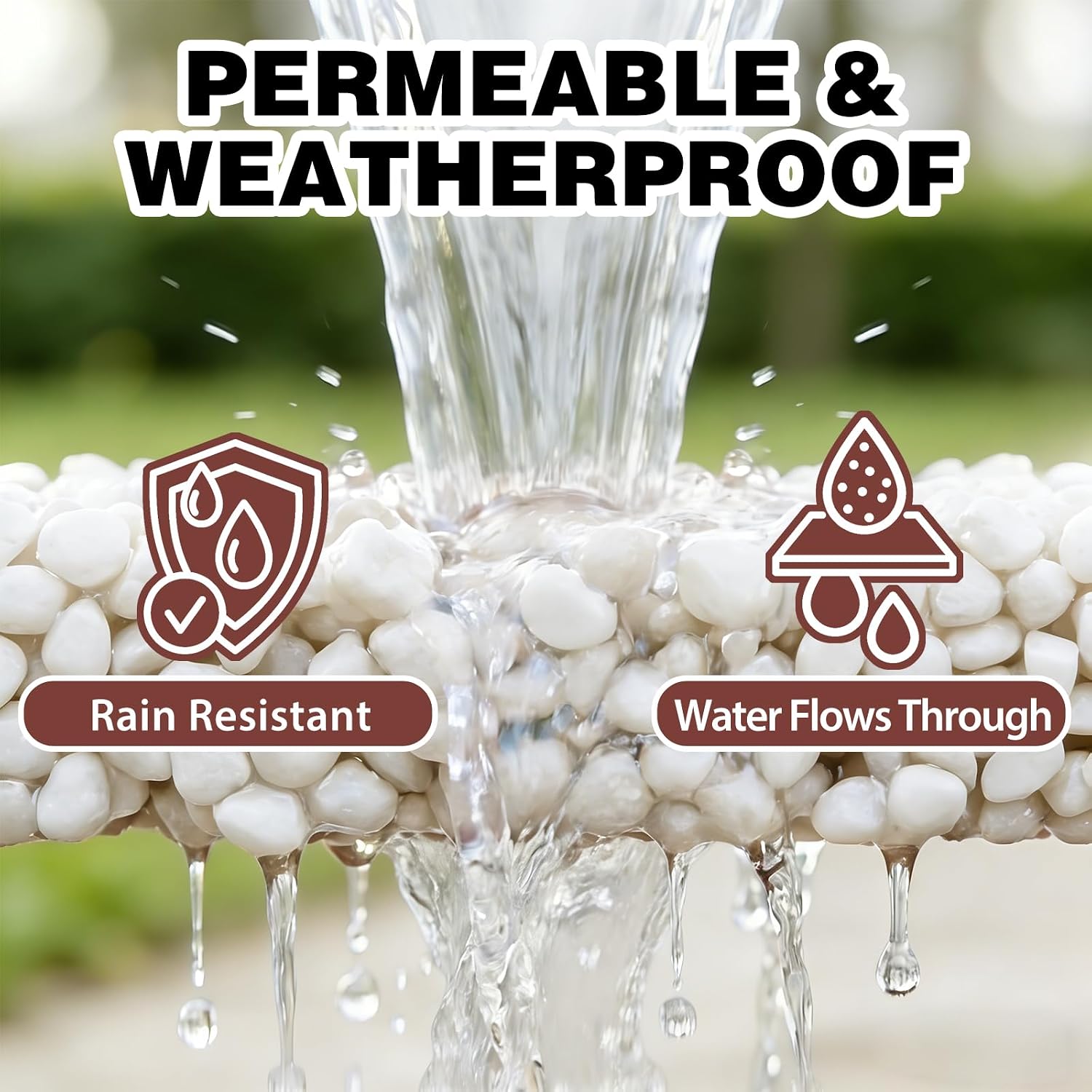 Detalle 2 de 3Free Mulch Glue for Landscaping, 4L/1.05Gal Fast-Drying Waterproof Binder