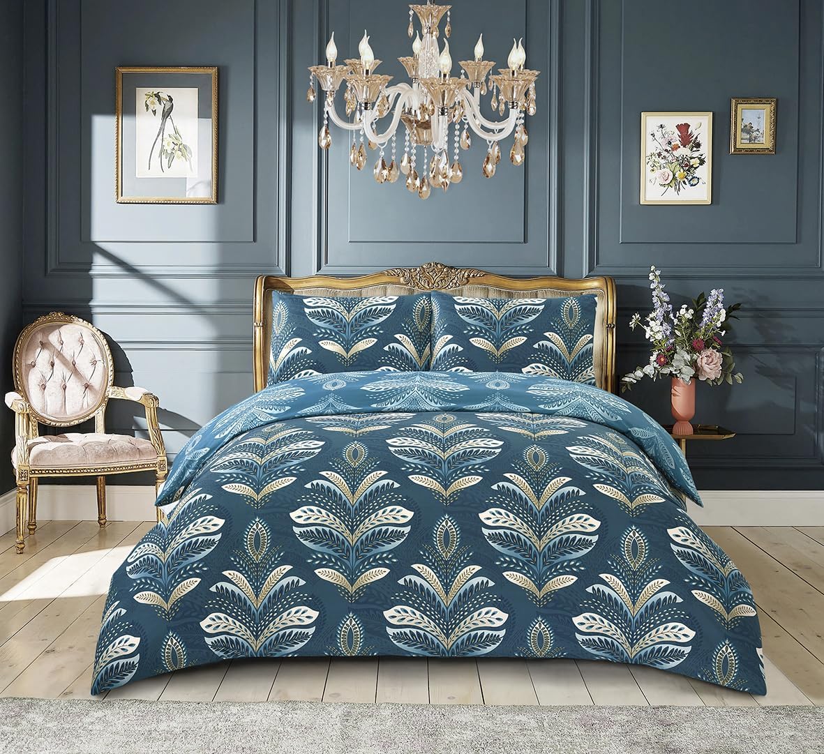 Thumbnail 4 de Prime Linens single duvet cover set