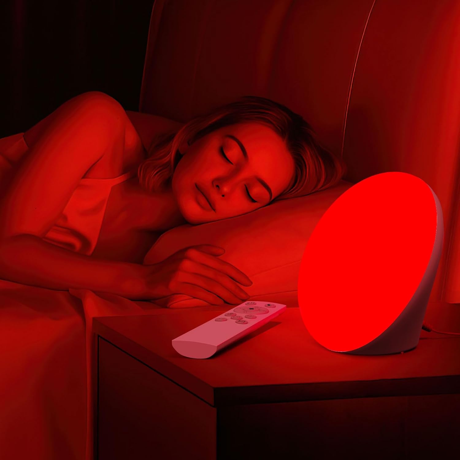Thumbnail 5 de EVATEALE RL001 Sun Lamp, 10,000 Lux with 670 nm Red Night Light and Remote