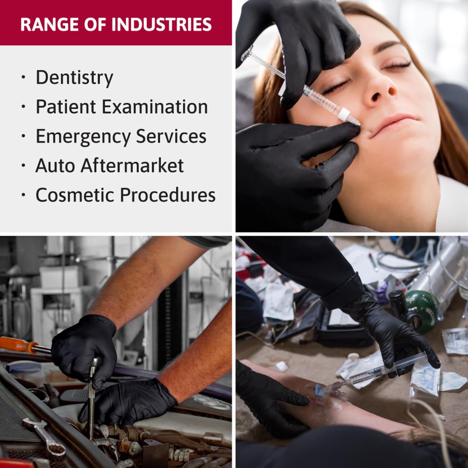 Thumbnail 1 de Ansell Microflex 93-732 Nitrilhandschuhe 100 St. 🧤