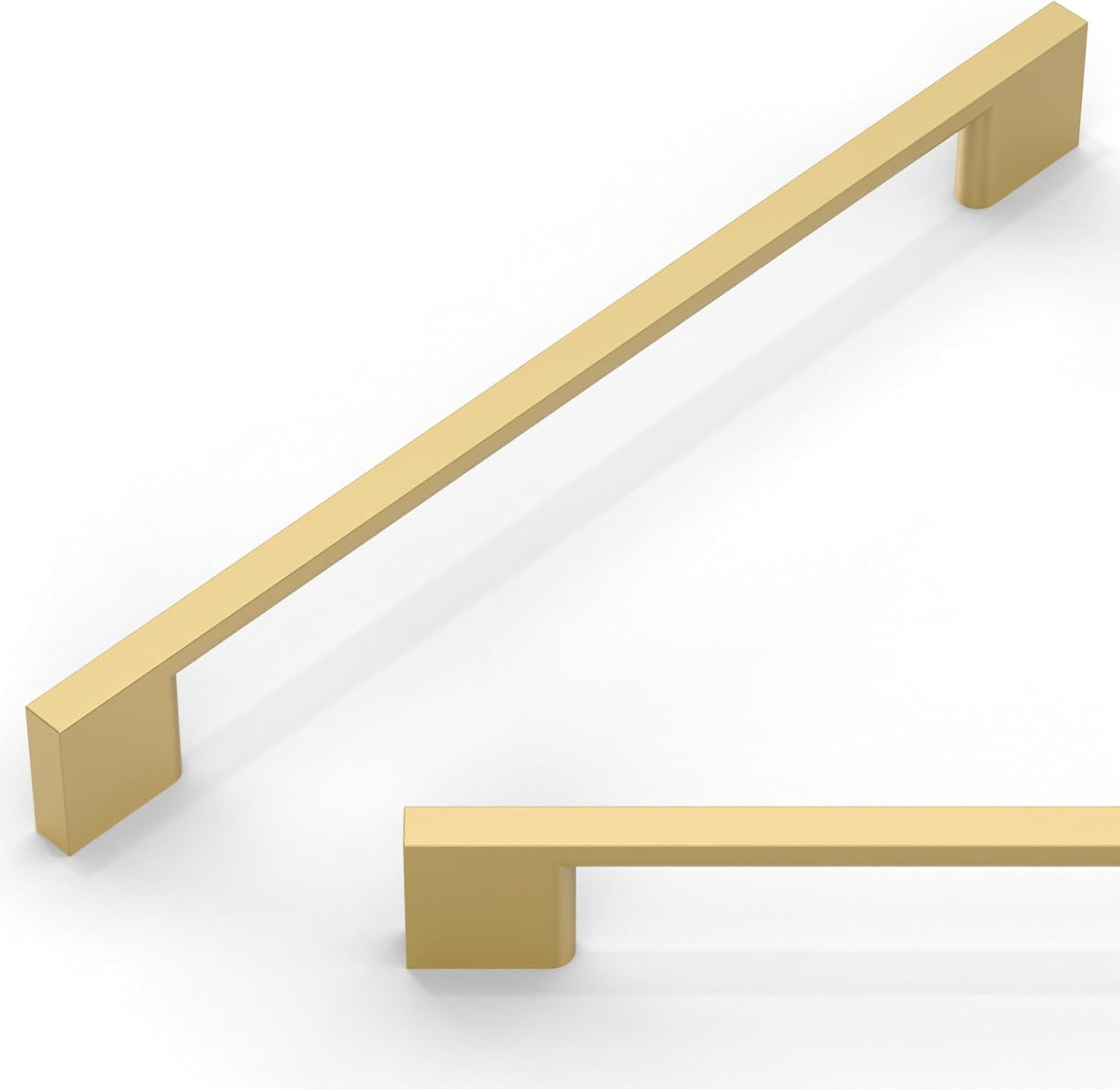 Detalle de Talentedeco 10-Pack Brushed Gold Cabinet Pulls, 7.5-Inch Centre-to-Centre