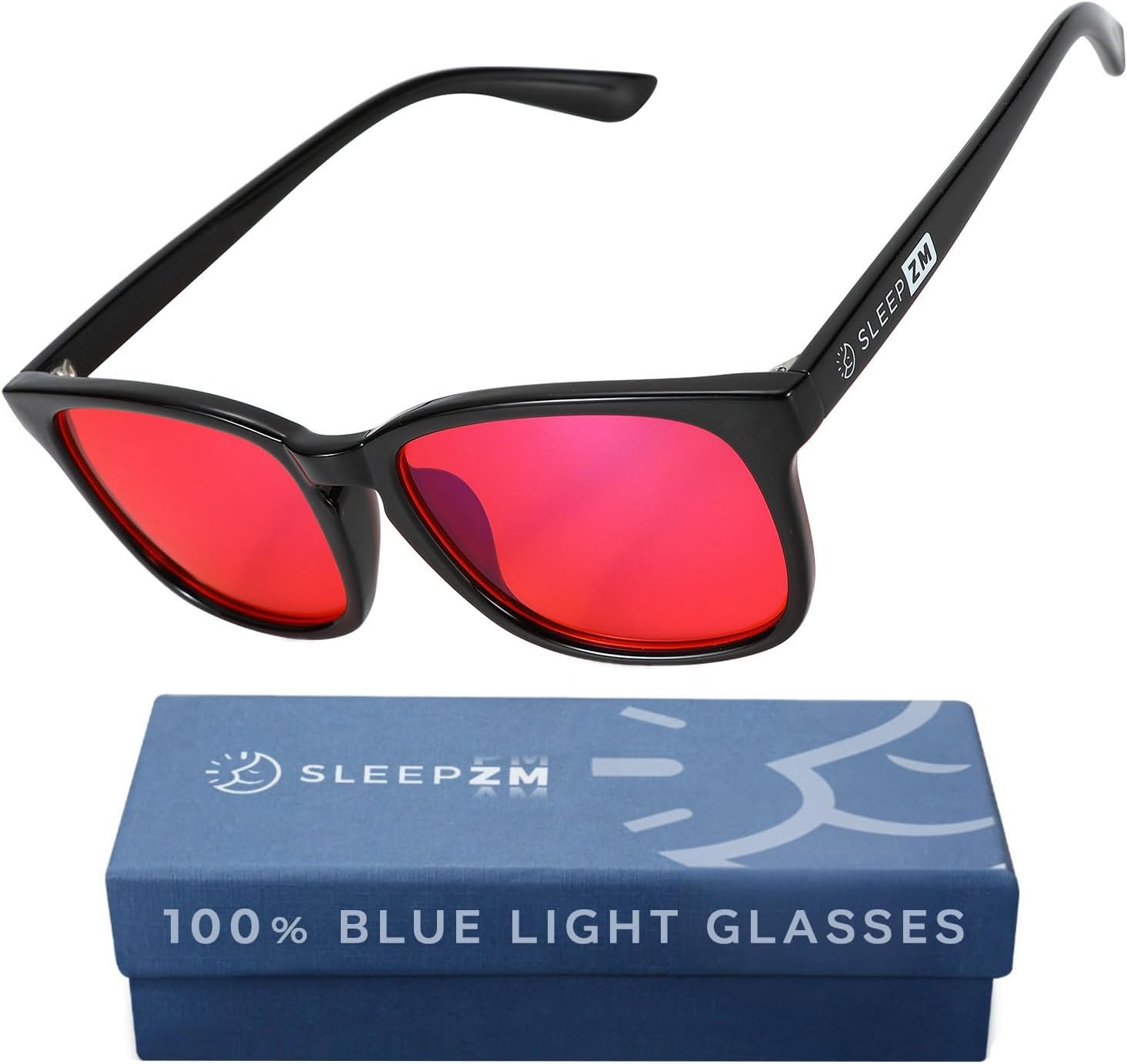 Detalle de Sleep ZM Blue Light Blocking Glasses with 13-Lens System for Sleep & Light Sensitivity