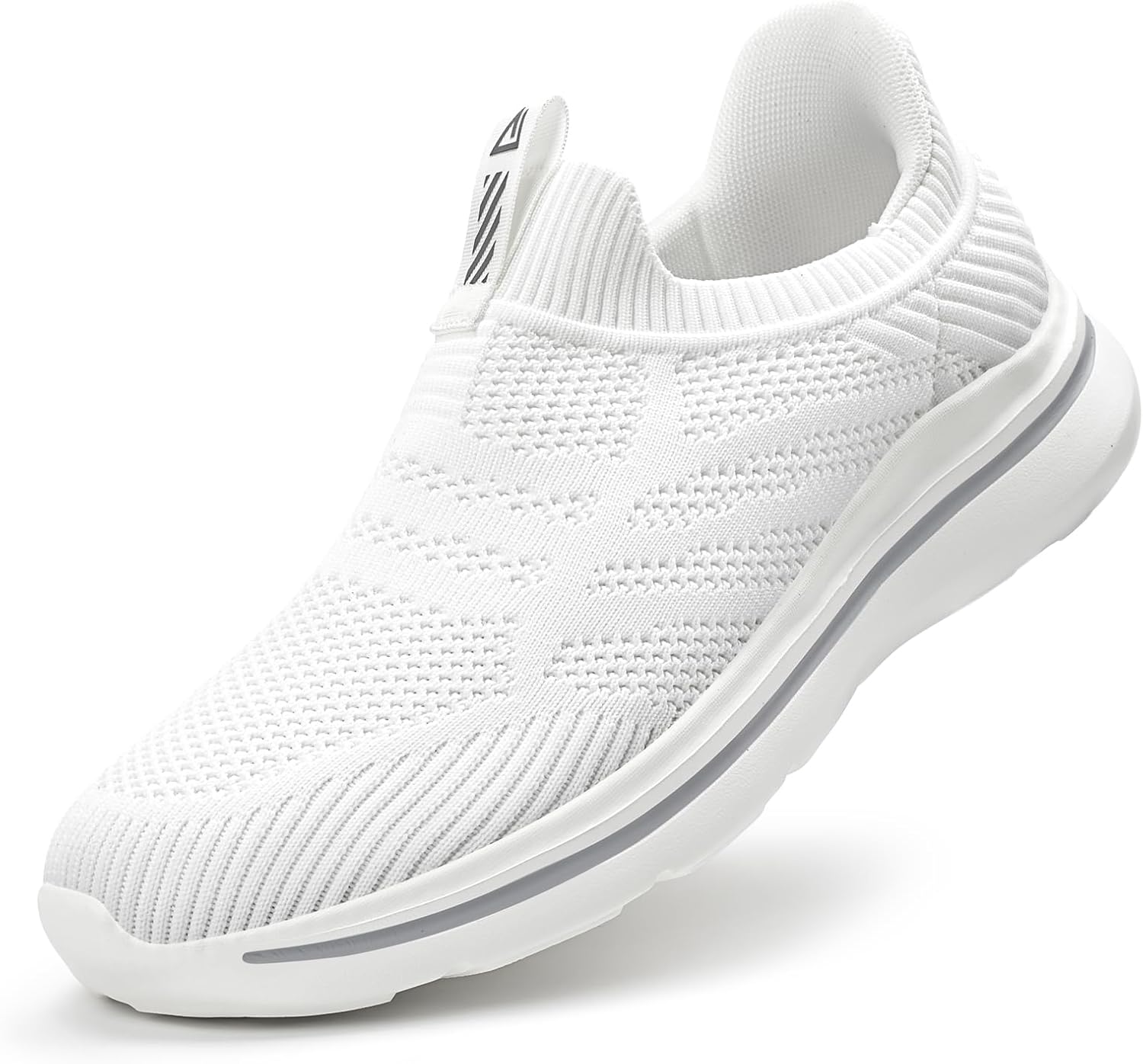 Detalle de ODCKOI Herren Sneaker ohne Schnürsenkel (Slip-on) – atmungsaktive Mesh-Schuhschuhe für Alltag & Sport