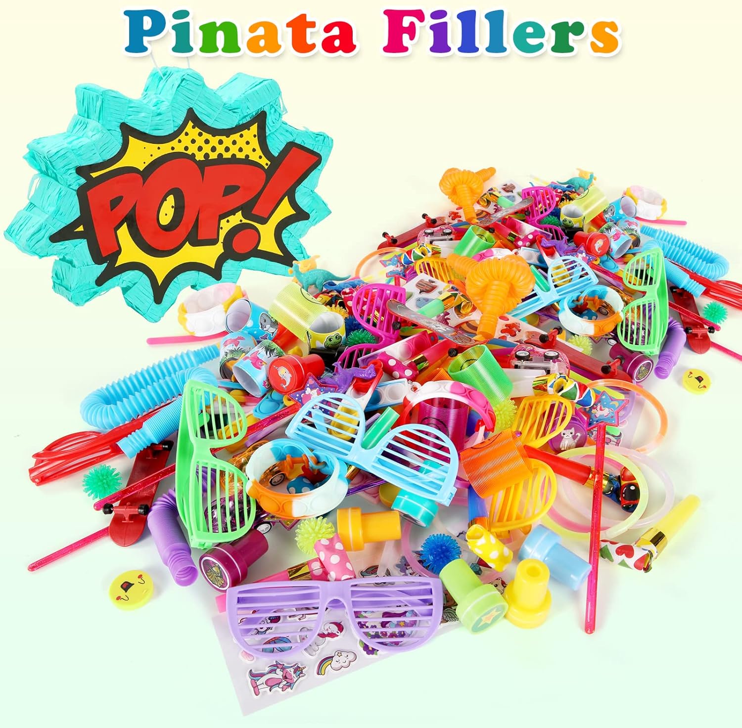 Thumbnail 6 de OGNI ORA 200 PCS Party Bag Fillers for Kids – Assorted Toys Bulk Pack for Classroom Rewards & Birthday Favour Bags