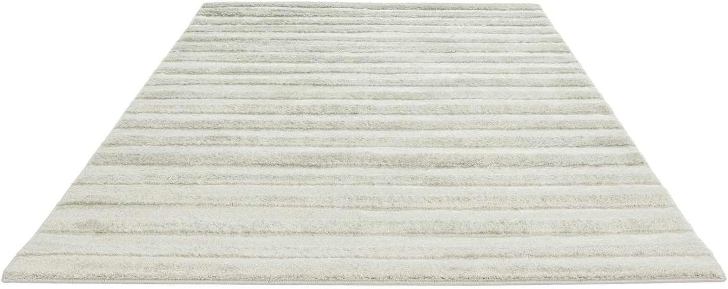 Detalle de RugVista Boulevard Rug, 200 x 300 cm, Medium Pile, Light Green