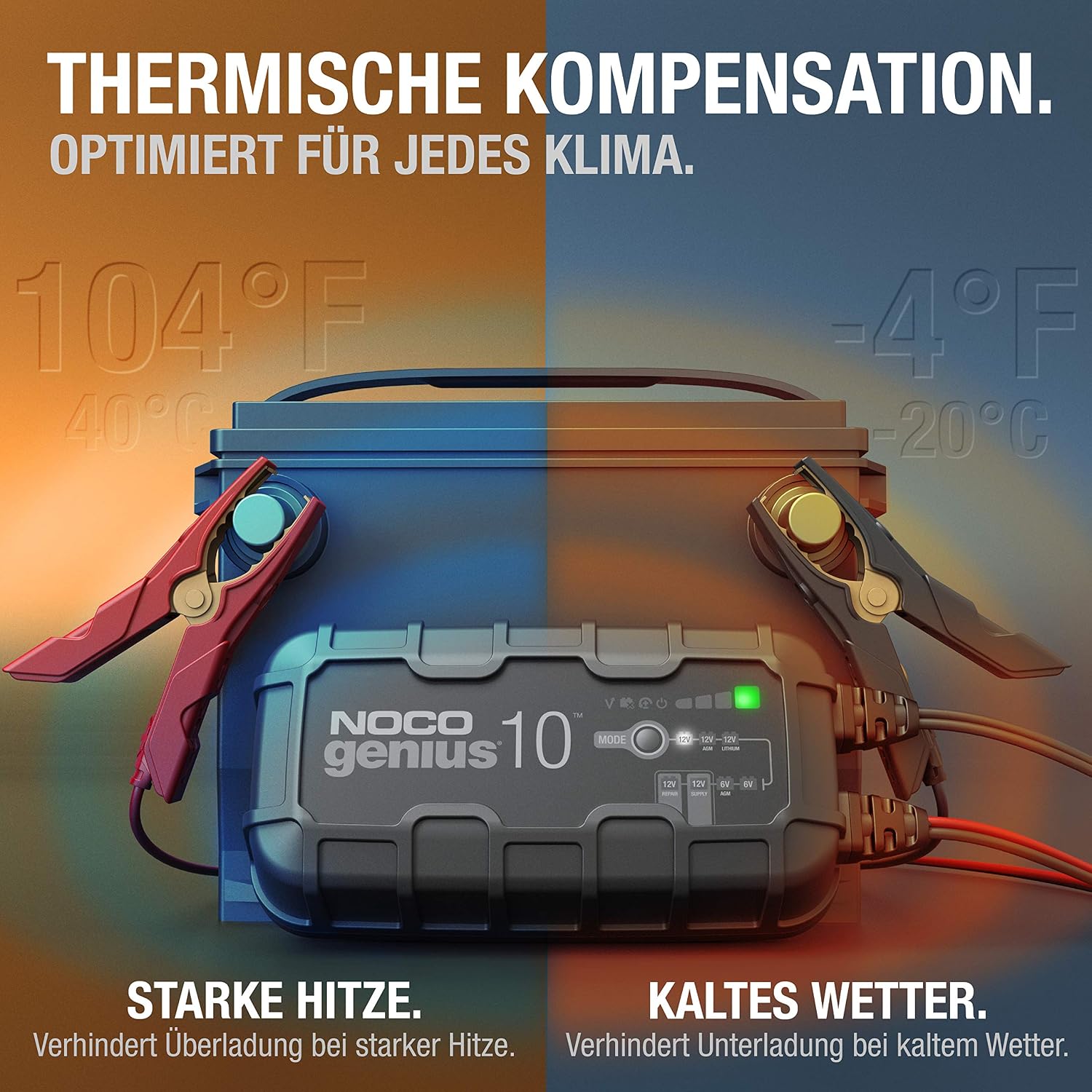 Thumbnail 3 de NOCO GENIUS10 Batterieladegerät 10A