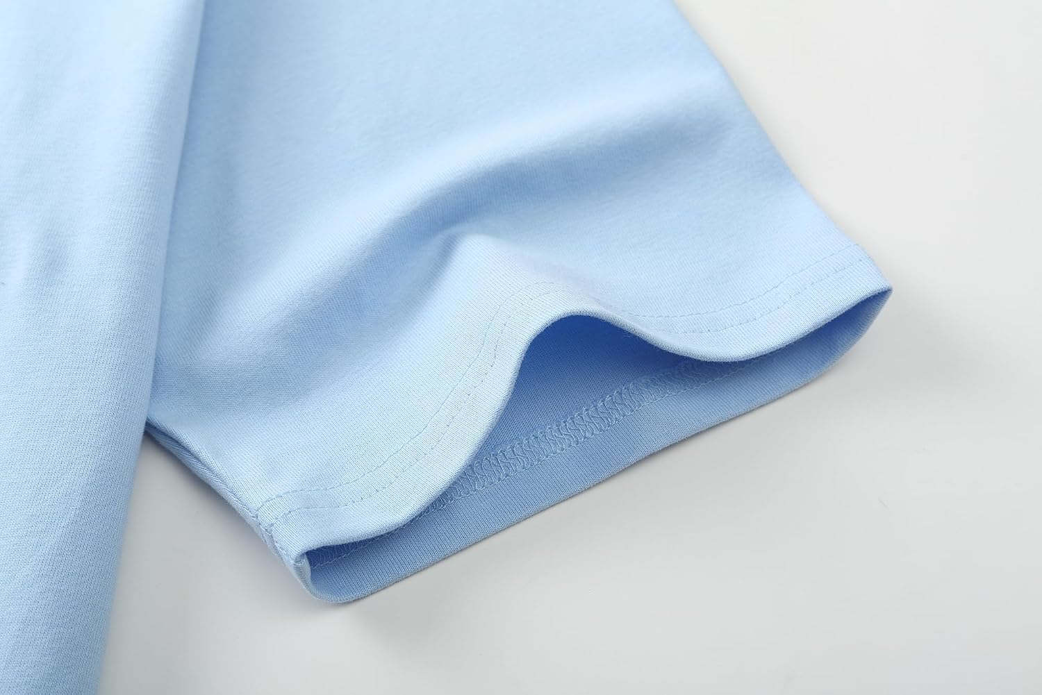 Thumbnail 5 de VEIISAR Herren dickes Rundhals-Langarm-T-Shirt aus 100% Baumwolle (Heavy Duty, Pre Shrink)