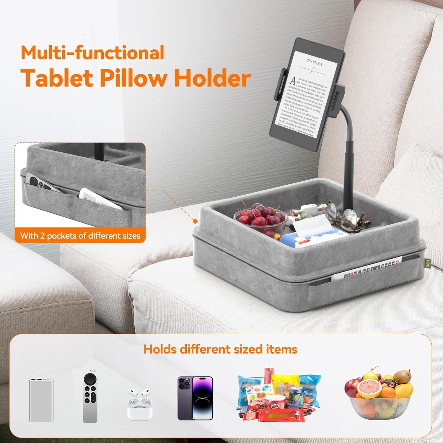 Detalle 1 de KDD Tablet Pillow Holder 360° adjustable