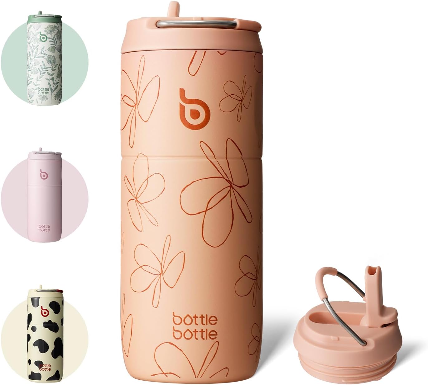 Detalle de bottlebottle Edelstahl Trinkflasche 500 ml