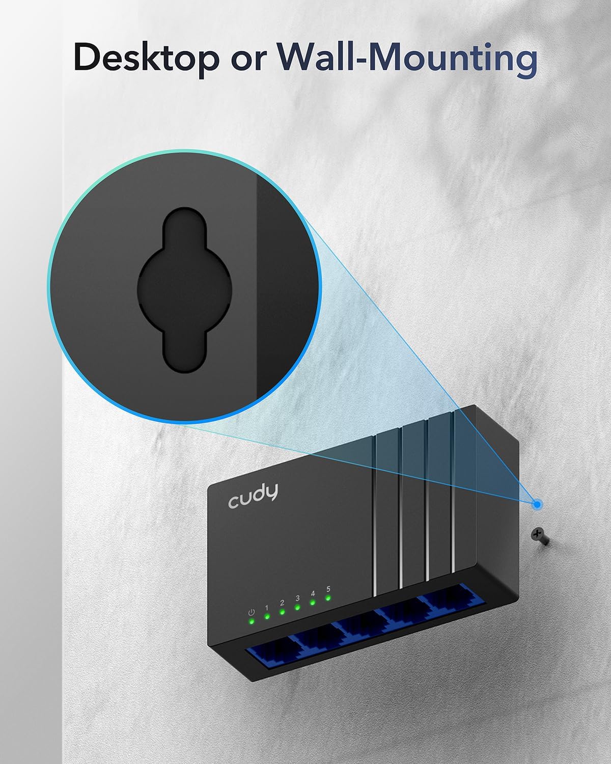 Thumbnail 6 de Cudy GS105D switch di rete Gigabit a 5 porte