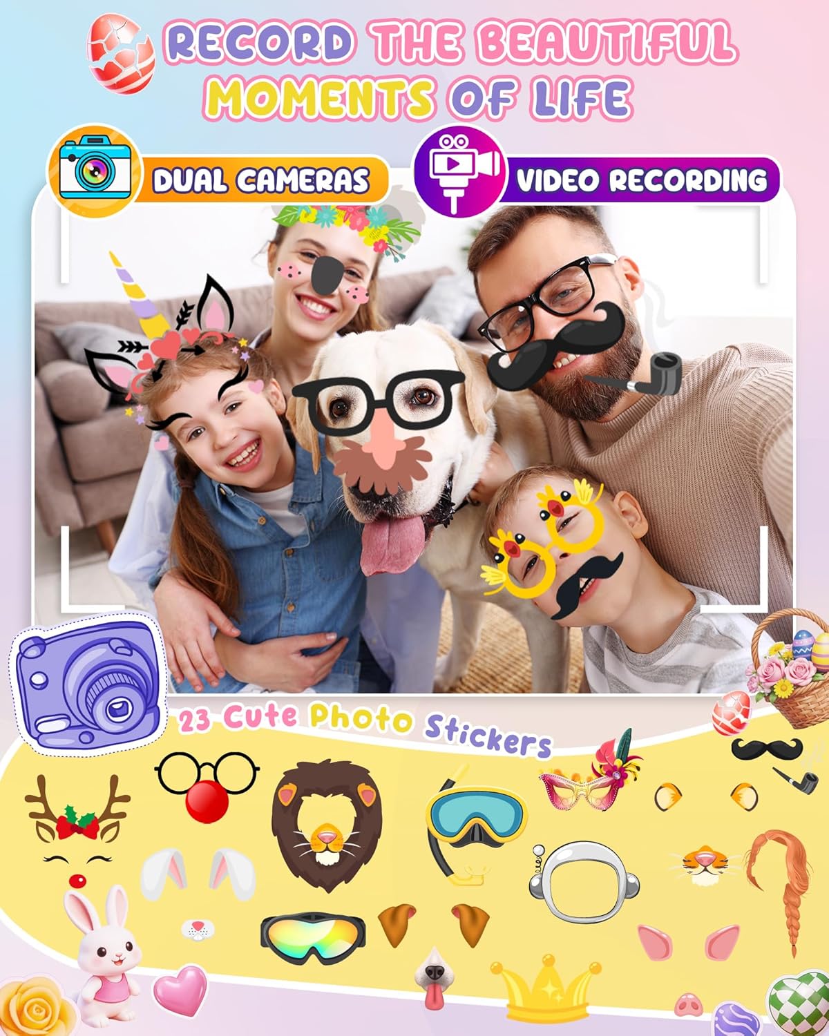 Thumbnail 3 de UCIDCI Kids Smart Phone Toy with dual camera