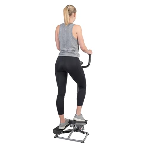 Thumbnail 8 de Sunny Health & Fitness Stair Stepper con manubrio, monitor LCD e regolazione altezza 🏋