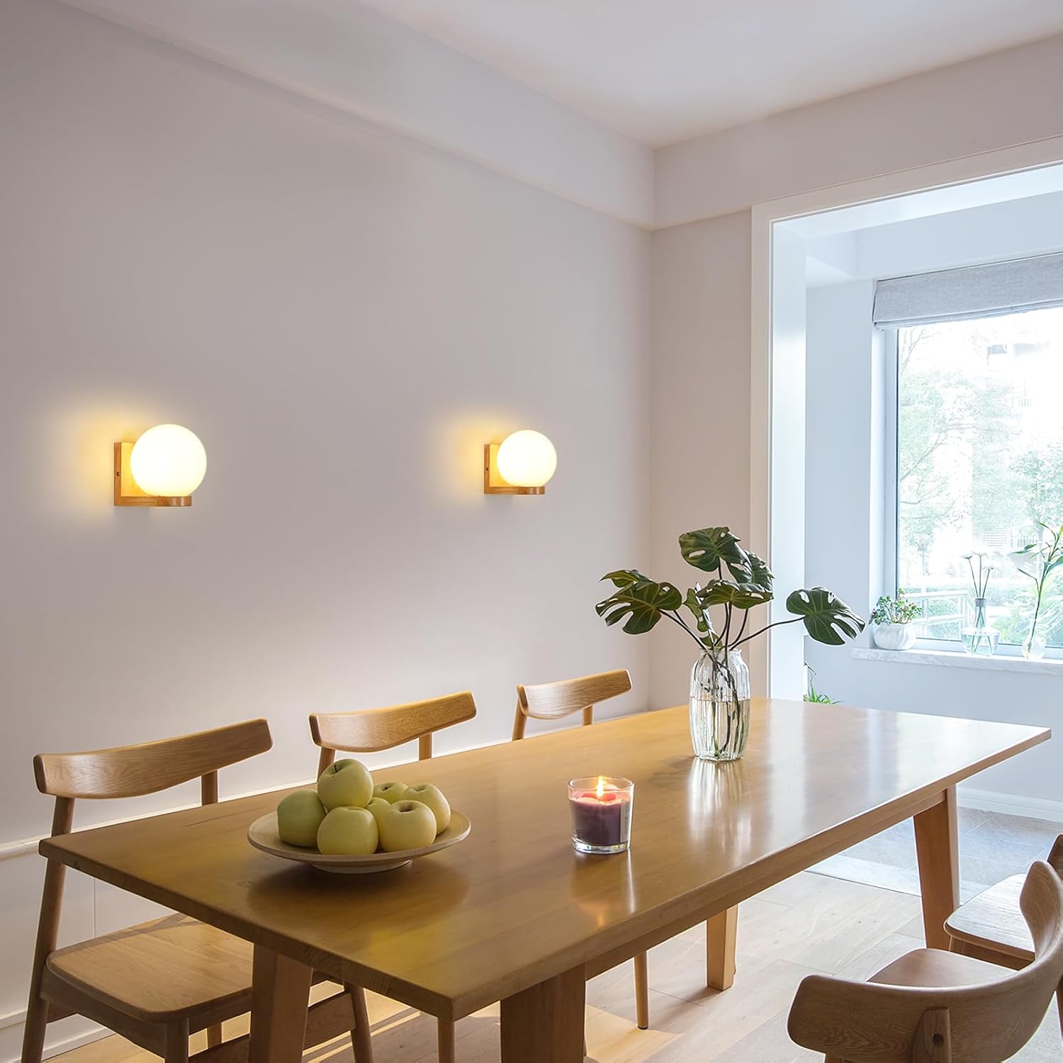 Thumbnail 7 de Mckalen Aplique de Madera para Interior 🛠️ E27 Moderno