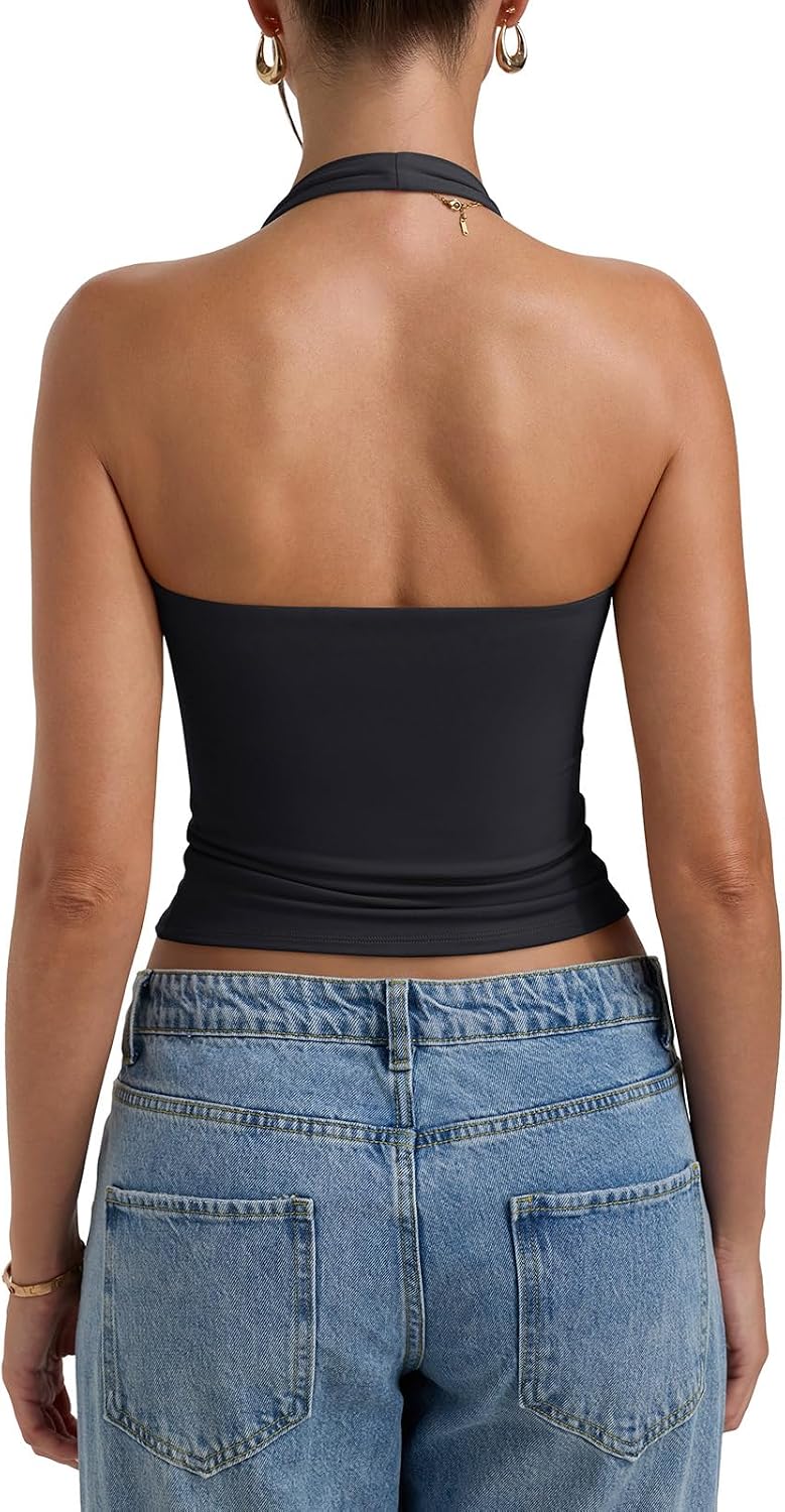 Detalle 2 de PINKMSTYLE Women's Halter Top