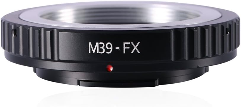 Detalle de K&F CONCEPT M39/L39 Objektivadapter für Fuji X-Serie – manuell, Metallgehäuse