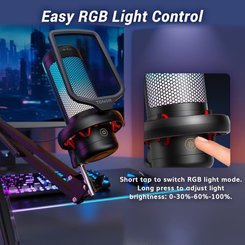 Thumbnail 3 de TONOR TC310+ Gaming Microphone Set with RGB Lighting for PC Gamers