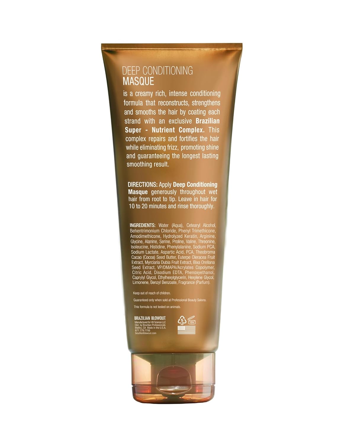 Thumbnail 1 de Brazilian Blowout Deep Conditioning Masque (8 fl oz) for Dry, Frizzy Hair