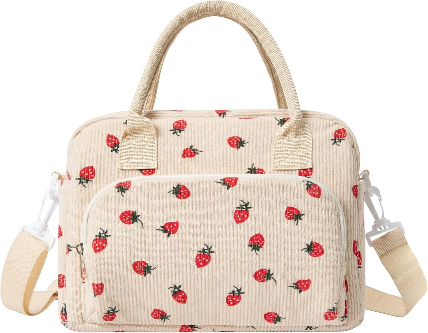 Detalle de MEXS Insulated Lunch Bag: Large, Leakproof & Reusable for Work, School, and Travel
