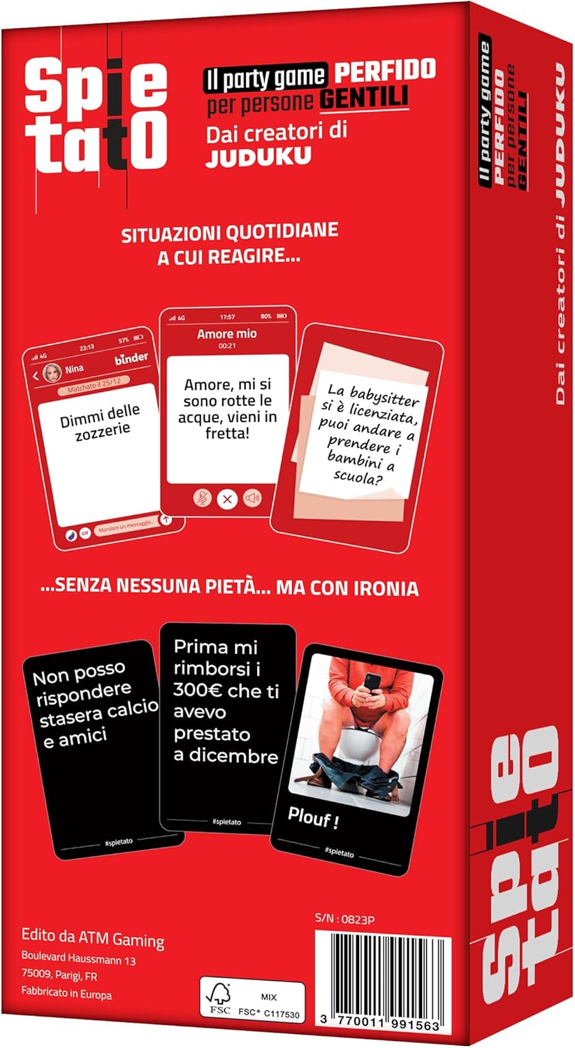 Thumbnail 1 de ATM Gaming Spietato gioco di carte 15-45 min 🎲