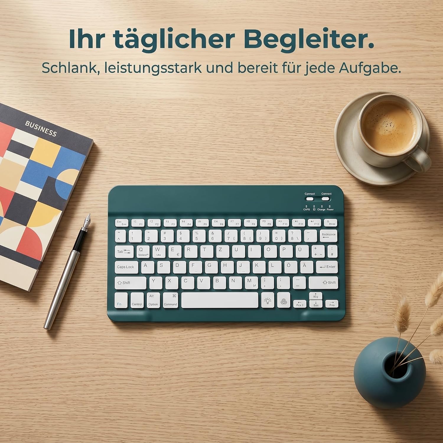 Detalle 2 de iPad Tastaturhülle A16 mit Beleuchtung