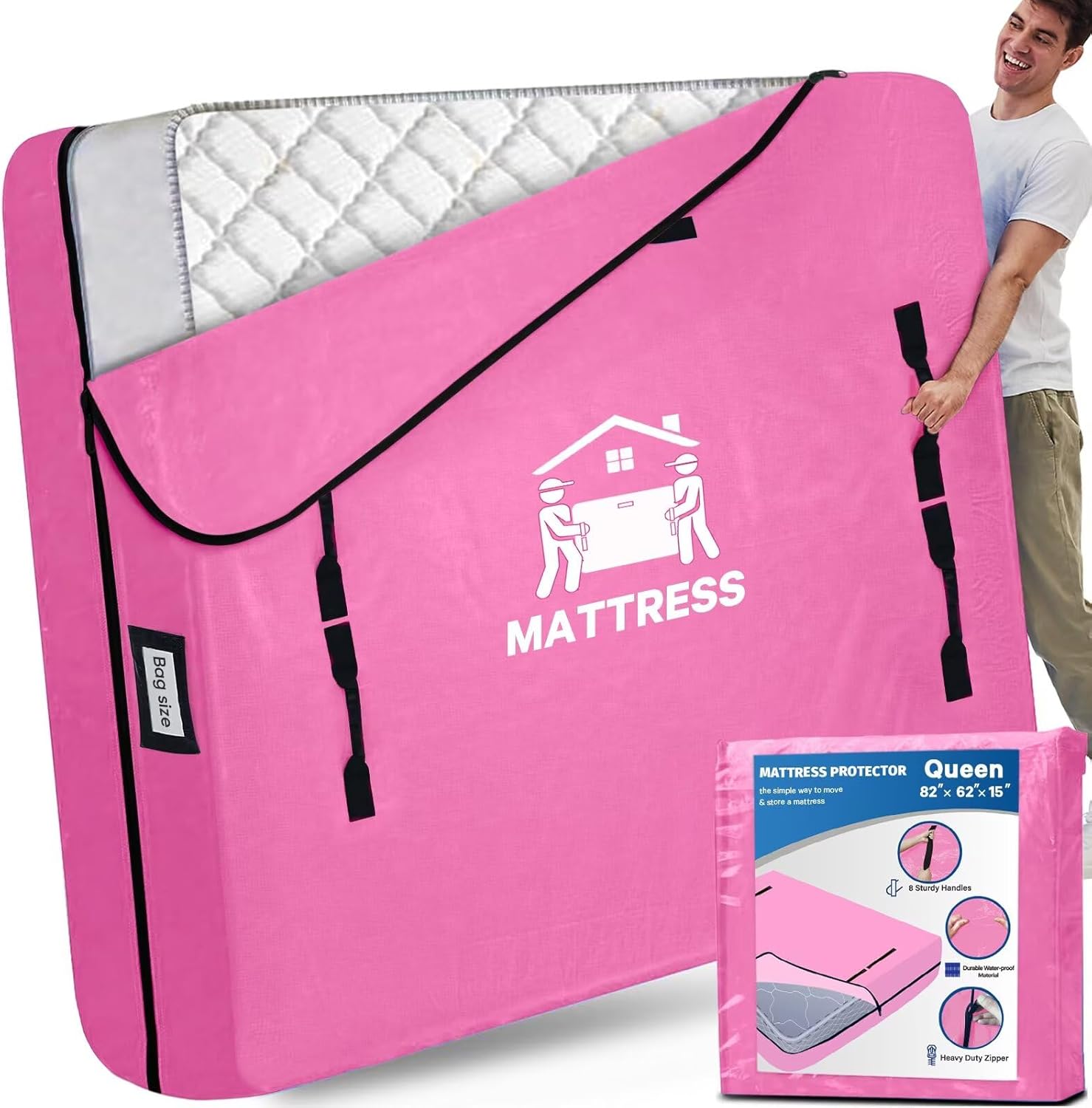 Thumbnail 6 de BETU Mattress Protector King Size 82"x79" 💺