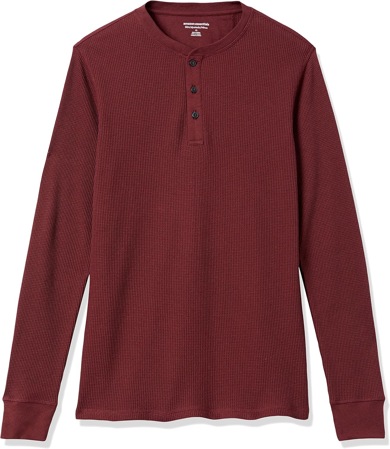 Thumbnail 5 de Amazon Essentials Herren Langärmeliges Waffel-Henley (schmale Passform)