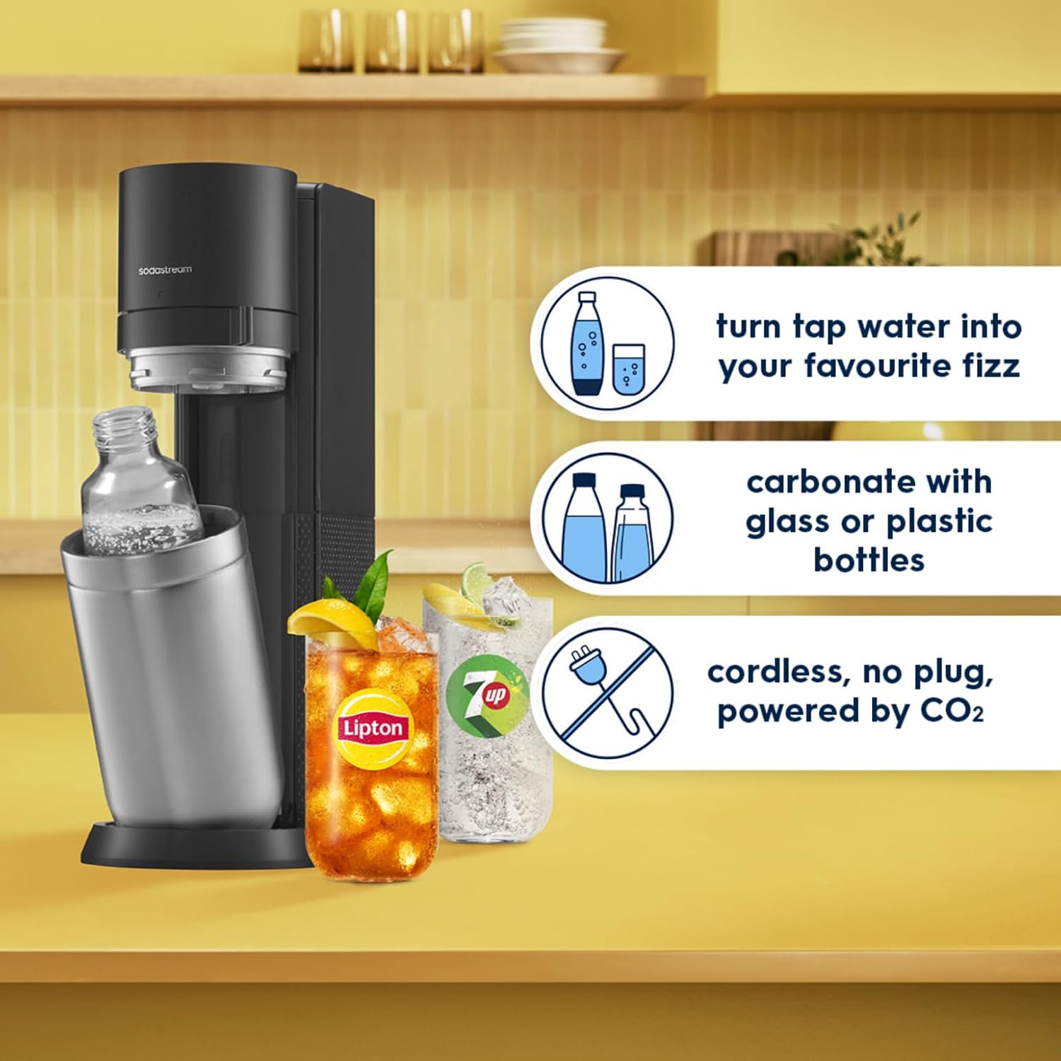 Detalle 2 de SodaStream Duo Sparkling Water Maker