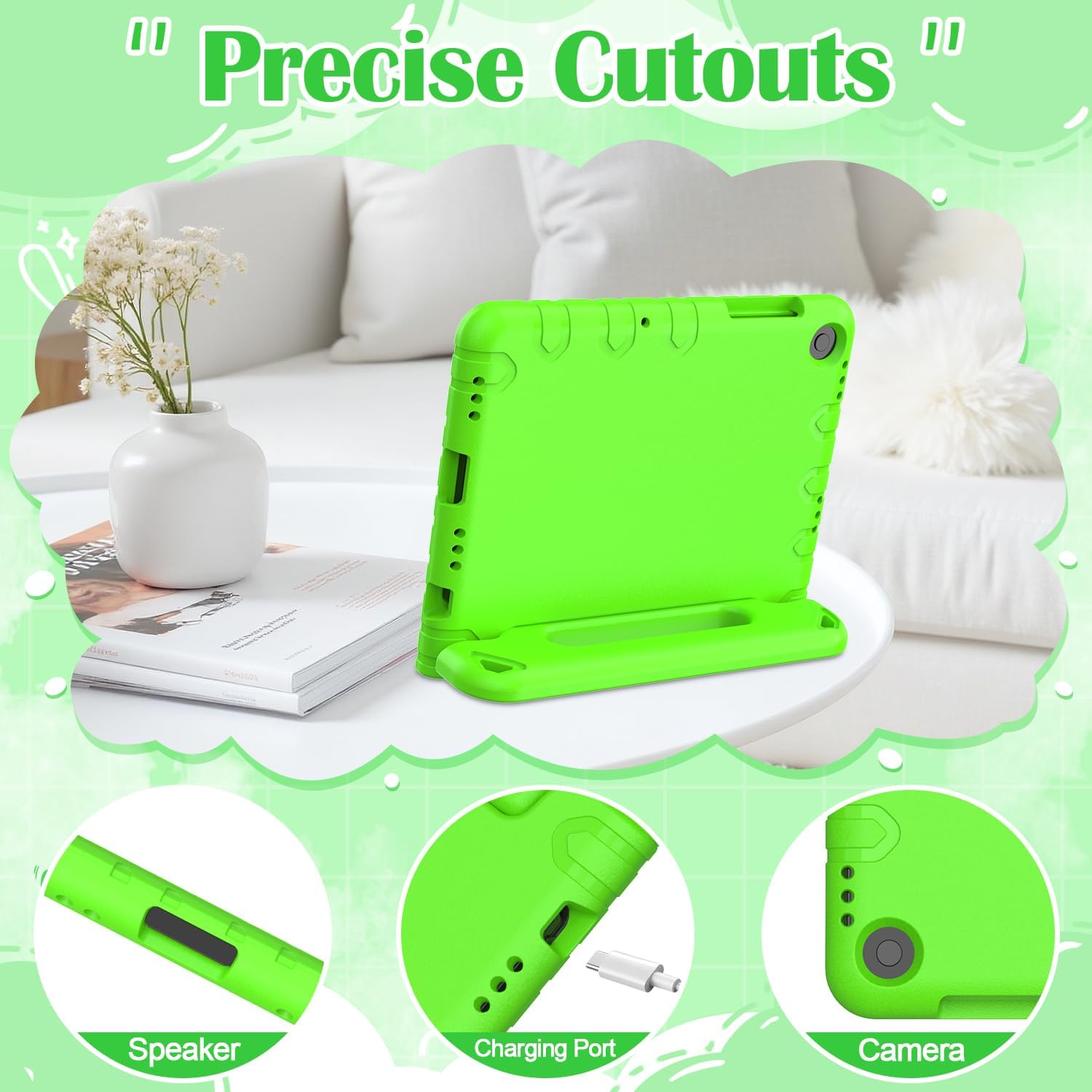Thumbnail 6 de SINSO Case for Samsung Galaxy Tab A11+ Plus 11 Inch 2025 / A9+ Plus 11 Inch 2023