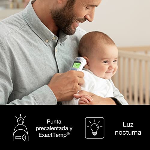 Thumbnail 4 de Braun ThermoScan 7 termómetro de oído para bebés y niños (Age Precision, codificación por colores)