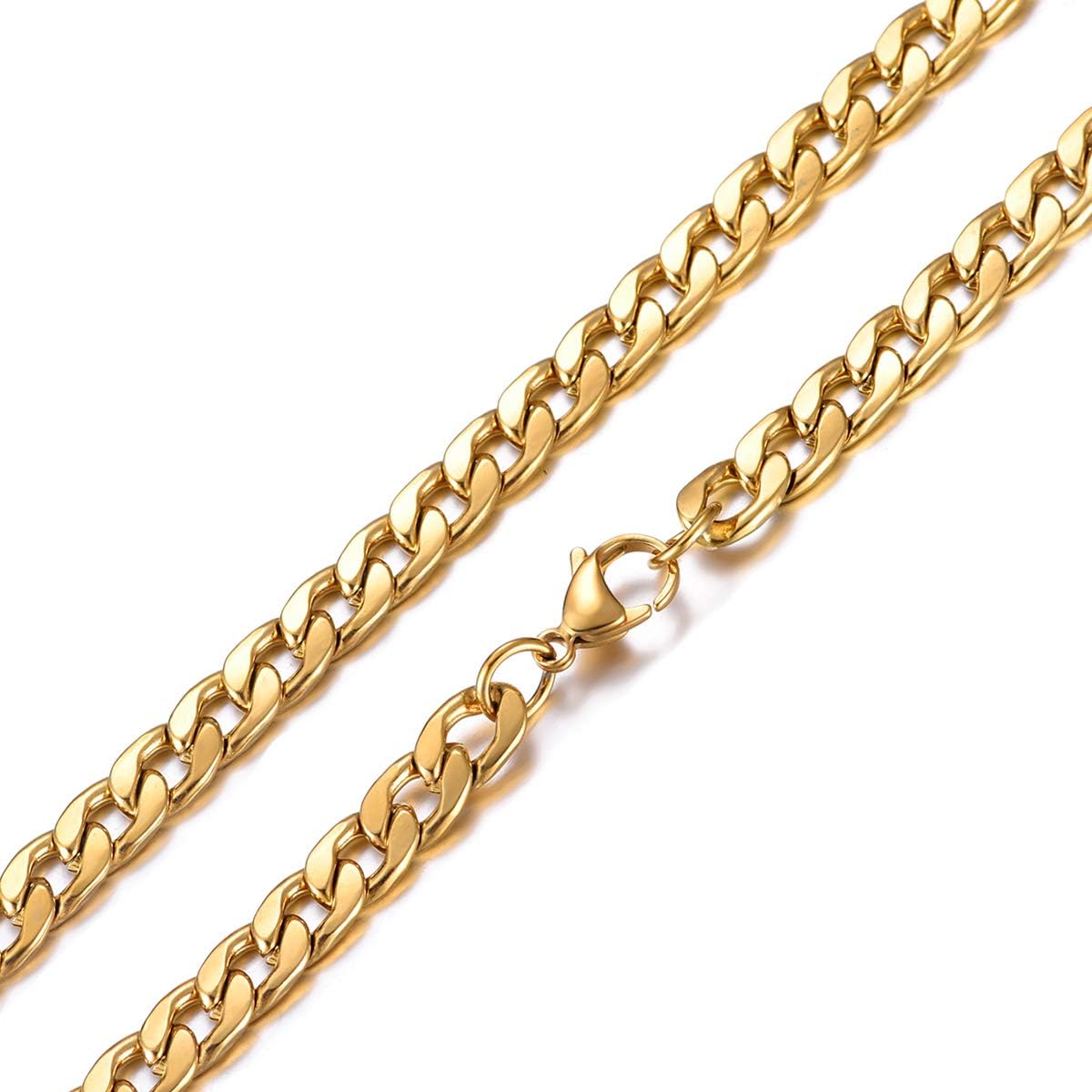 Detalle de MASADA Collana da uomo in acciaio inossidabile: design classico, resistenza e stile robusto