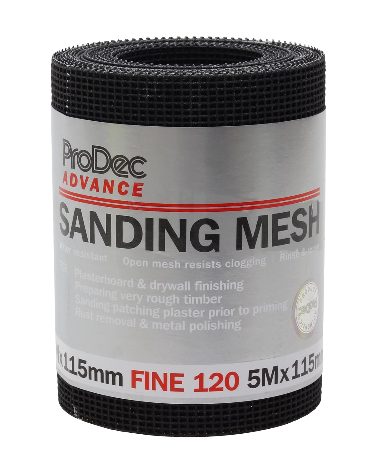 Detalle 2 de ProDec Advance 5m Roll 120 Grit Sanding Mesh Roll