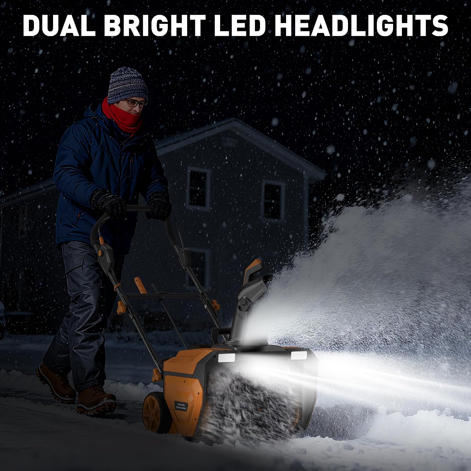 Thumbnail 4 de 20" Cordless Snow Blower with LED Lights ⚙