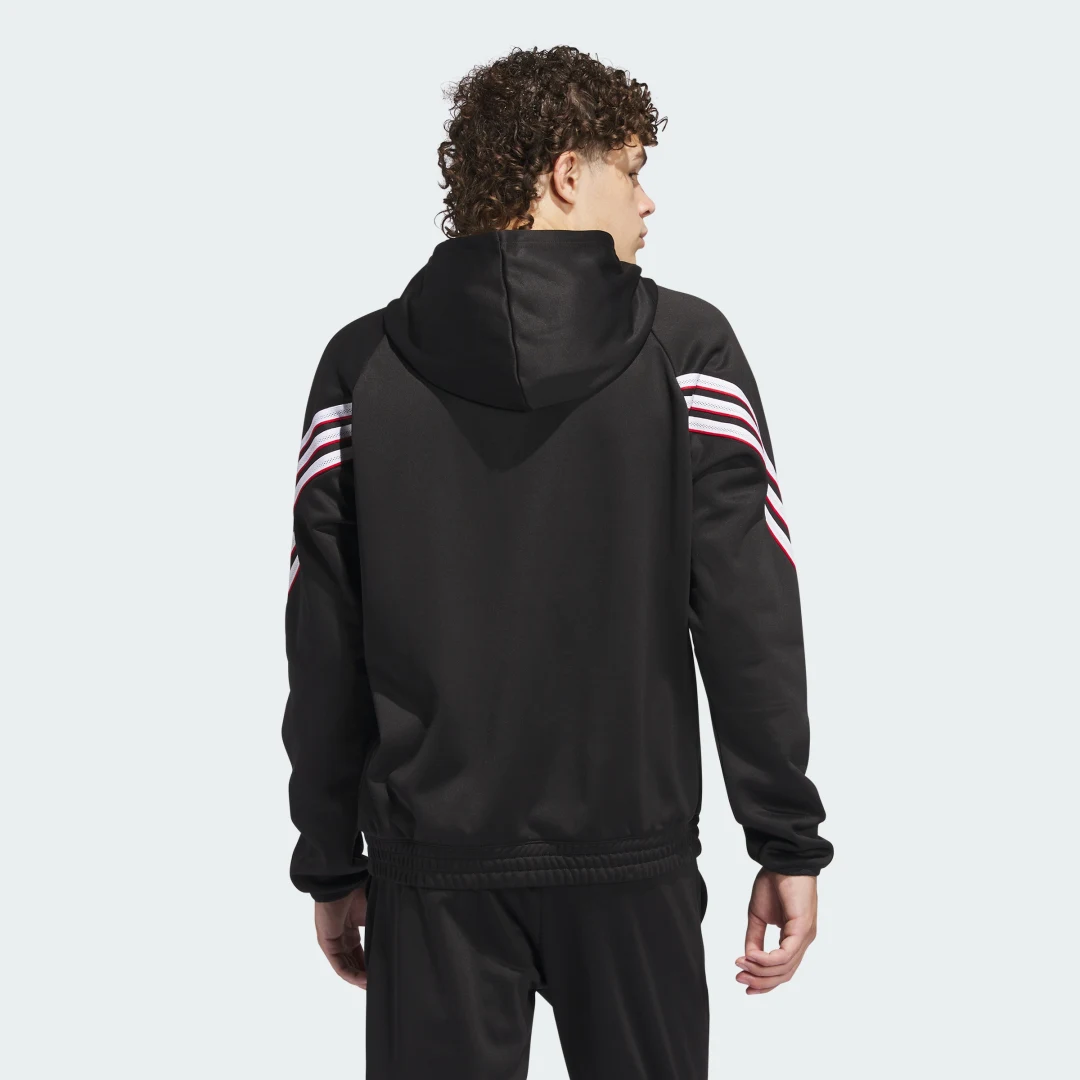 Detalle 2 de Adidas Basketball Crazy Warm Fleece sudadera con capucha