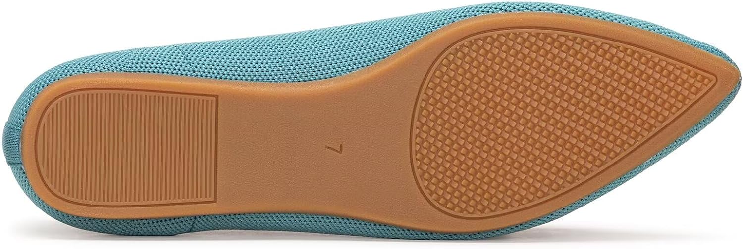 Thumbnail 4 de Frank Mully Loafer Flats für Damen – waschbare Strickstoff-Ballerinas mit Schleifen