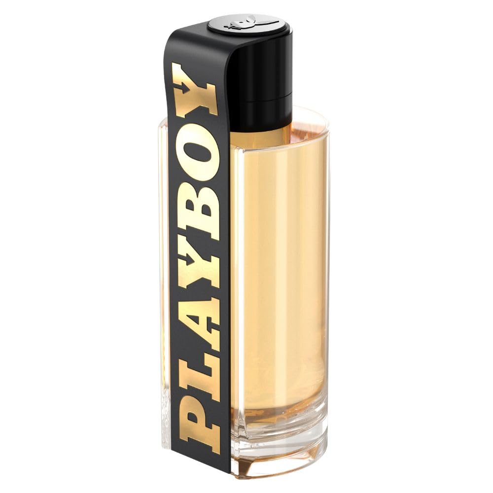 Detalle de Playboy VIP Pour Hommes Eau de Toilette 100 ml – luxuriös, vegan und dezent verführerisch